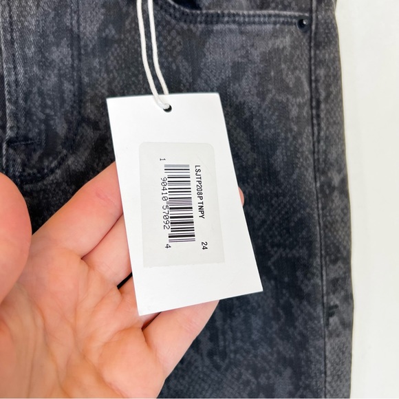 Frame Le Skinny Jeans De Jeanne Tonal Python - Picture 3 of 9